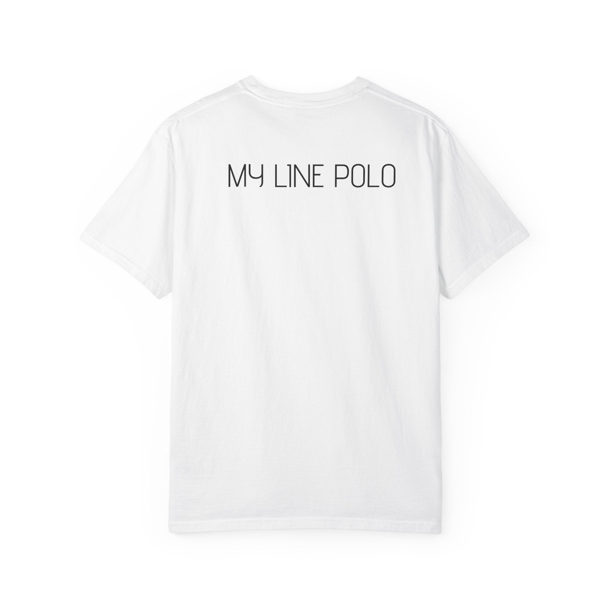 "Sorry. Can't. Polo. Bye." — Minimalist Funny Graphic Tee