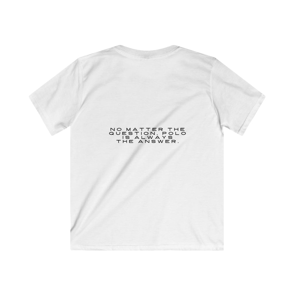 "My Line Polo" Vintage Style — Kids Tee