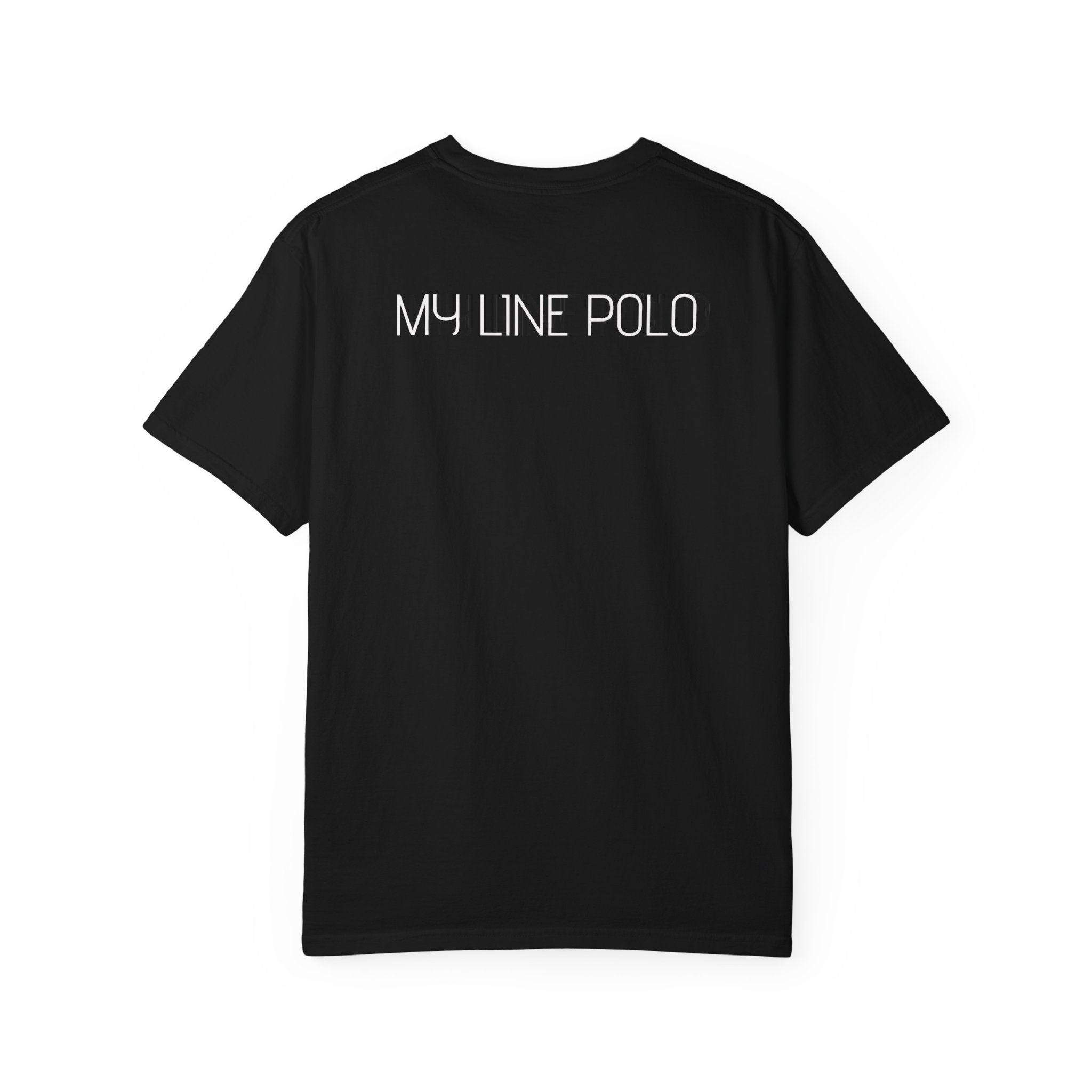 "Sorry. Can't. Polo. Bye." — Minimalist Funny Graphic Tee