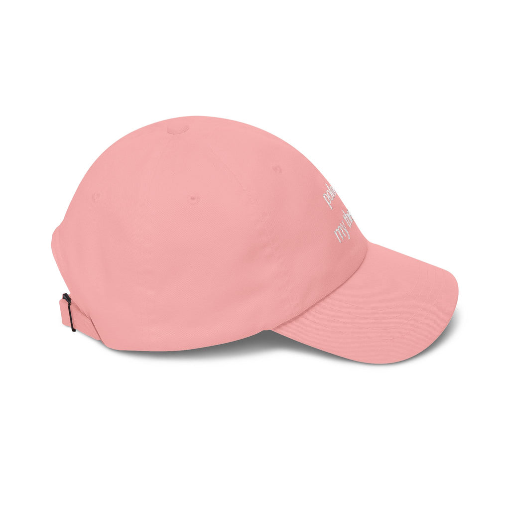"Polo Is My Therapy" —  Embroidered Baseball Hat