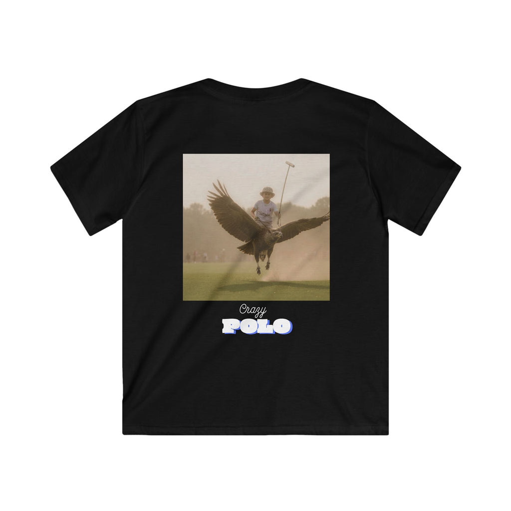 Crazy Polo Eagle Graphic — Kids Tee