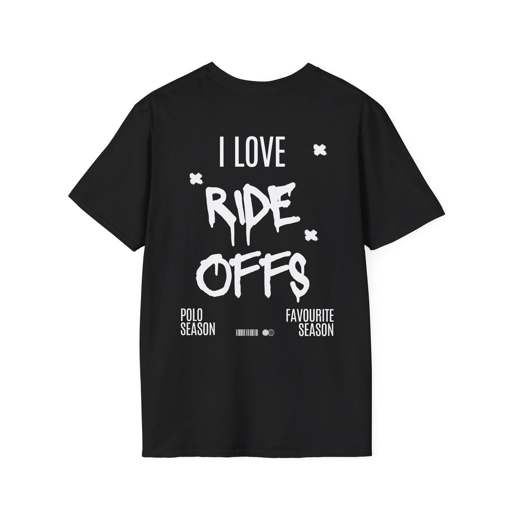 "I Love Ride Offs" — Casual Graffiti Tee