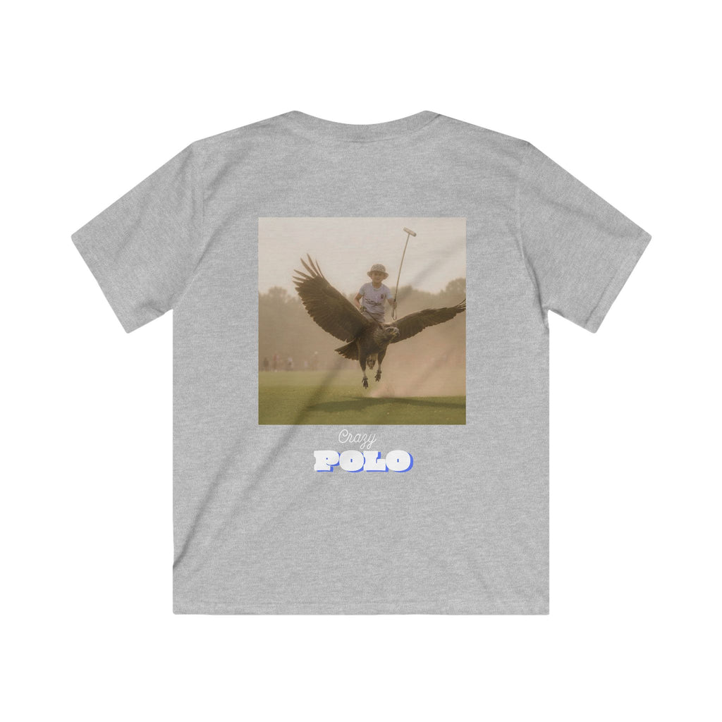 Crazy Polo Eagle Graphic — Kids Tee