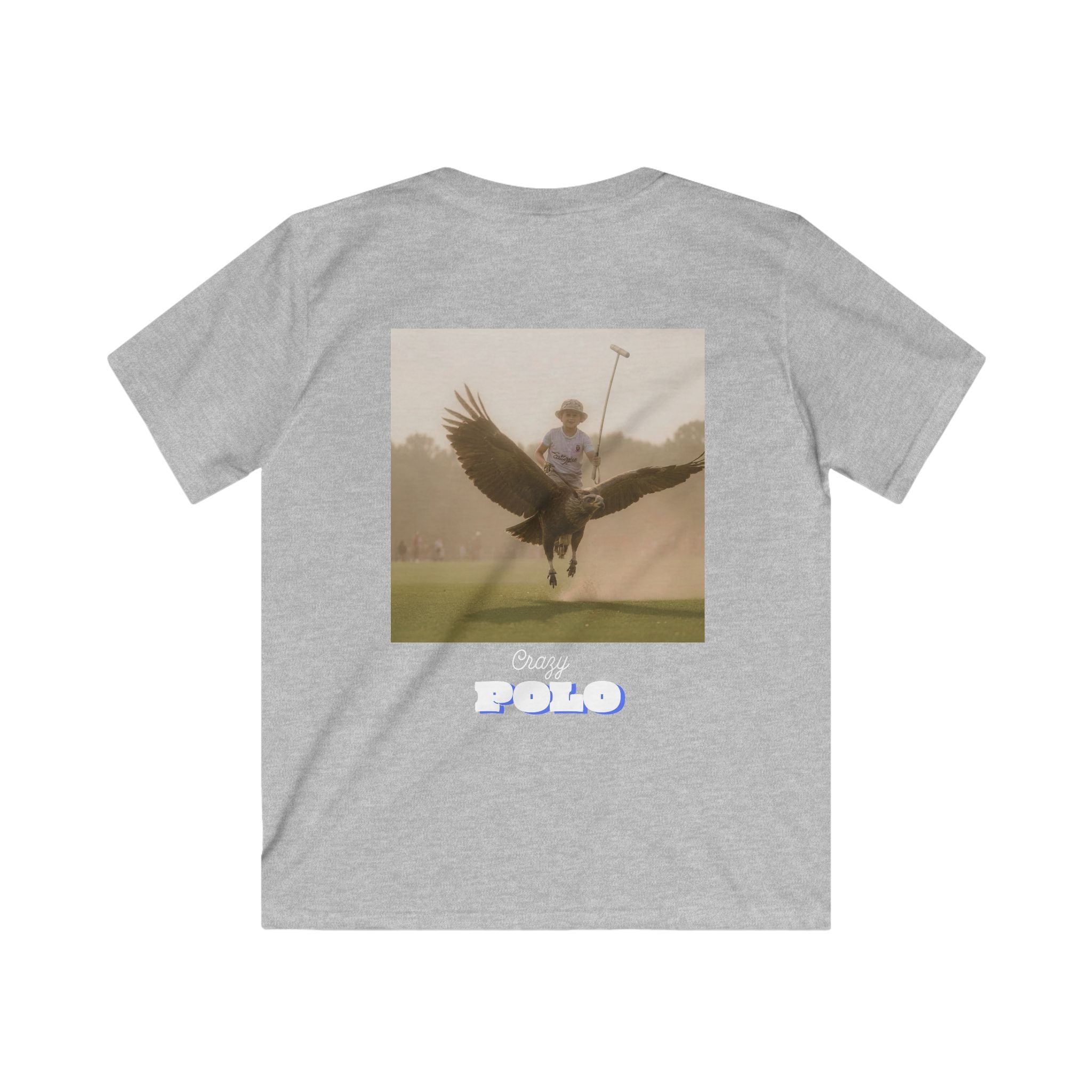 Crazy Polo Eagle Graphic — Kids Tee