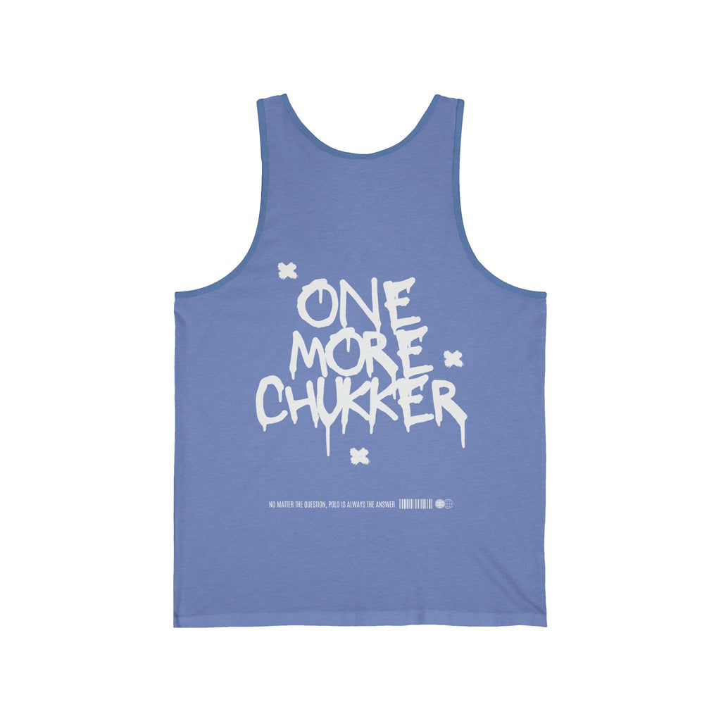 "One More Chukker" Top — Graphic Jersey Tank