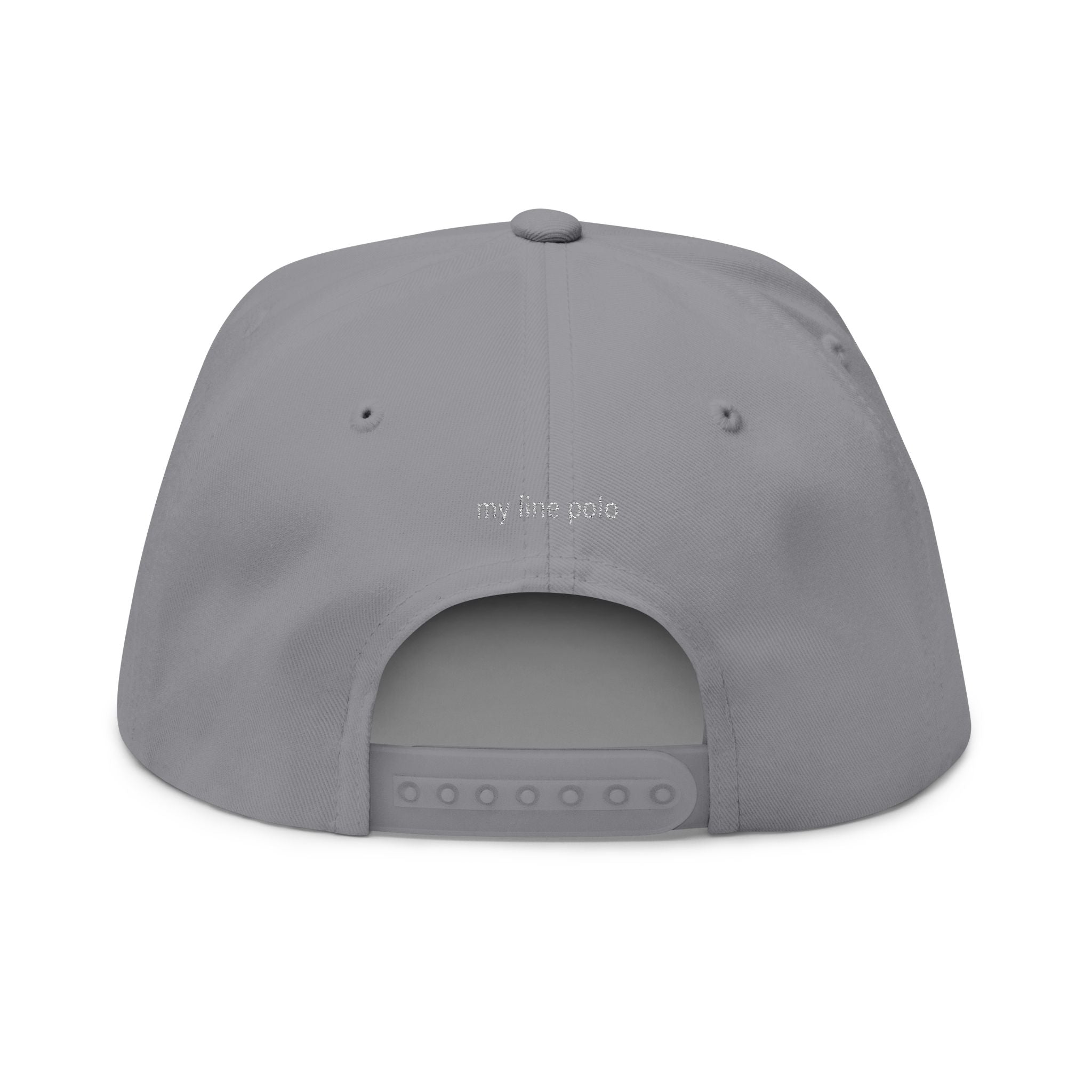 "Polo Is My Therapy" — Embroidered Flat Bill Cap