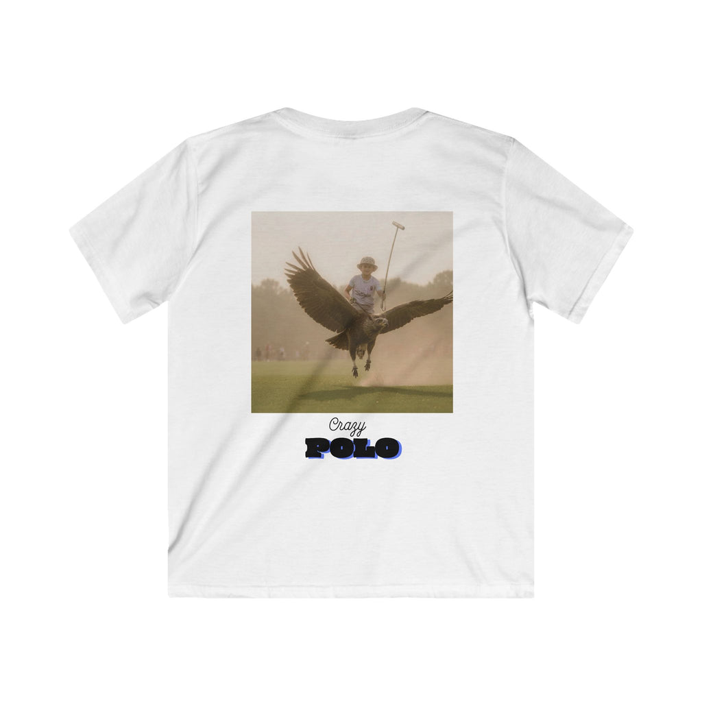 Crazy Polo Eagle Graphic — Kids Tee