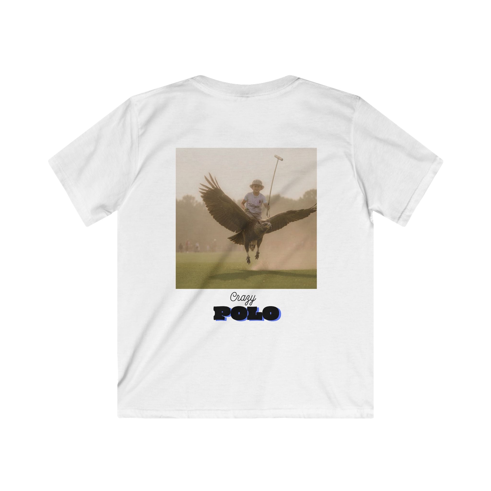 Crazy Polo Eagle Graphic — Kids Tee