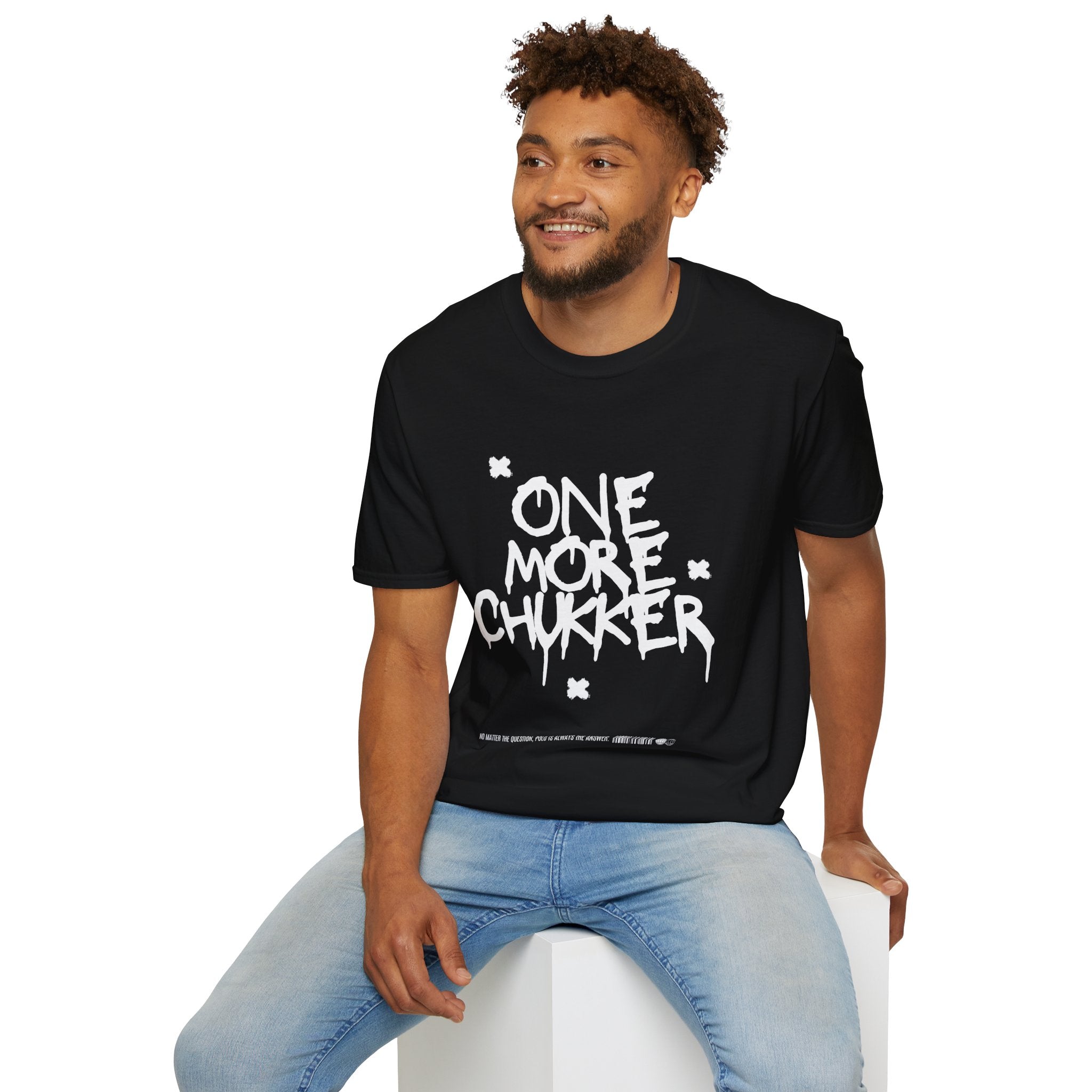 "One More Chukker" Polo Graphic Tee — Men