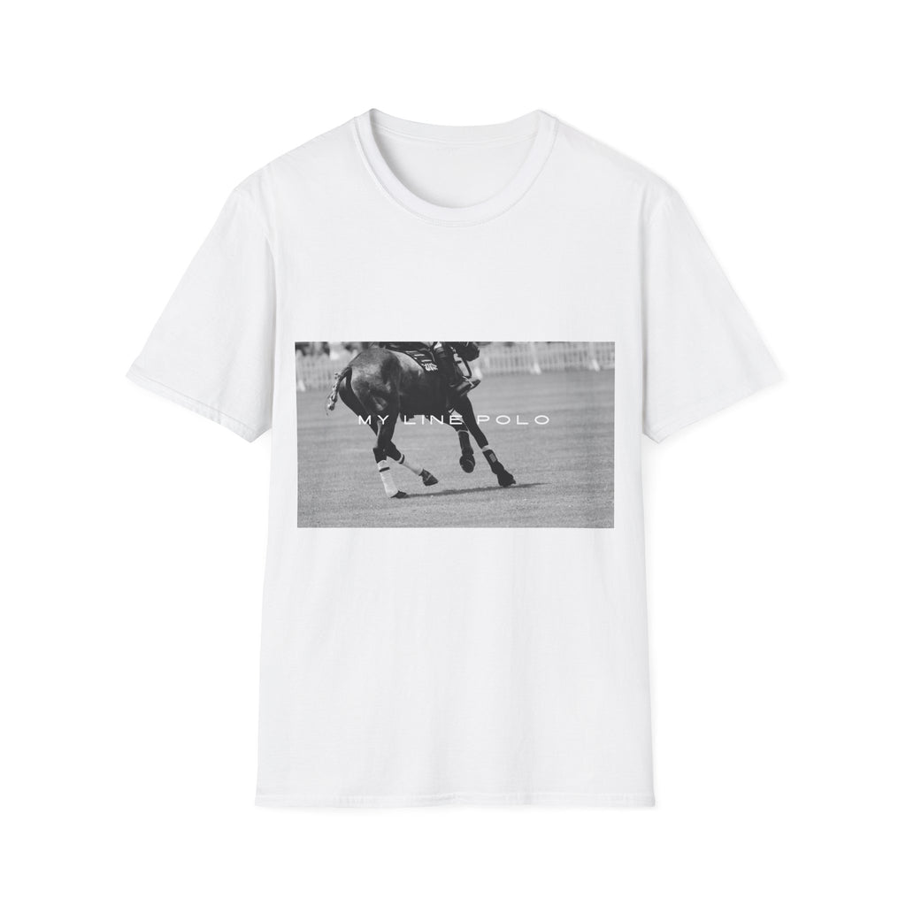 "My Line Polo" Vintage Style Tee - Women