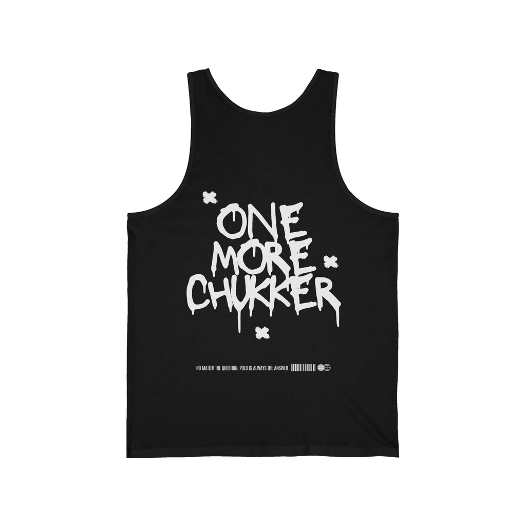 "One More Chukker" Top — Graphic Jersey Tank