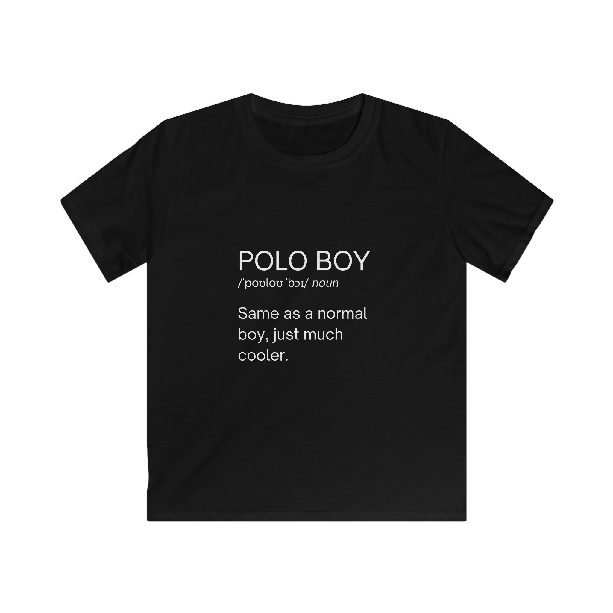 "Polo Boy" Definition — Kids Tee