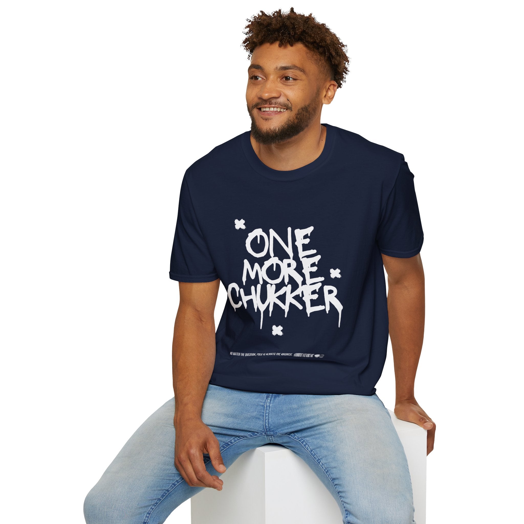 "One More Chukker" Polo Graphic Tee — Men