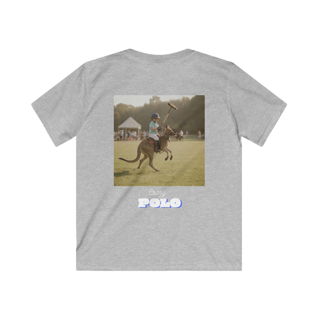Crazy Polo Kangaroo Graphic — Kids Tee