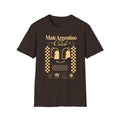 "Mate Argentino Club" — Retro Checkerboard Mate Graphic Tee