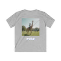 Crazy Polo Giraffe Graphic — Kids Tee