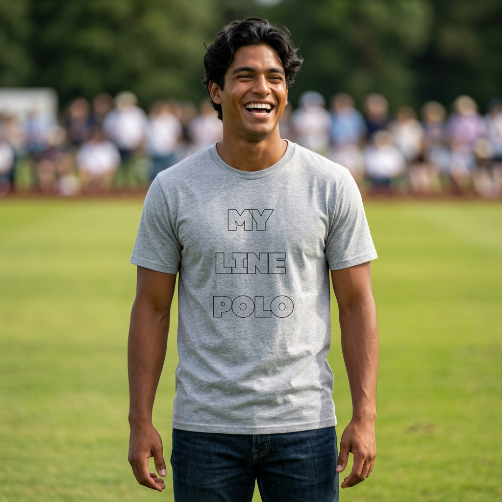 Polo Buddy Close-up — Men Tee