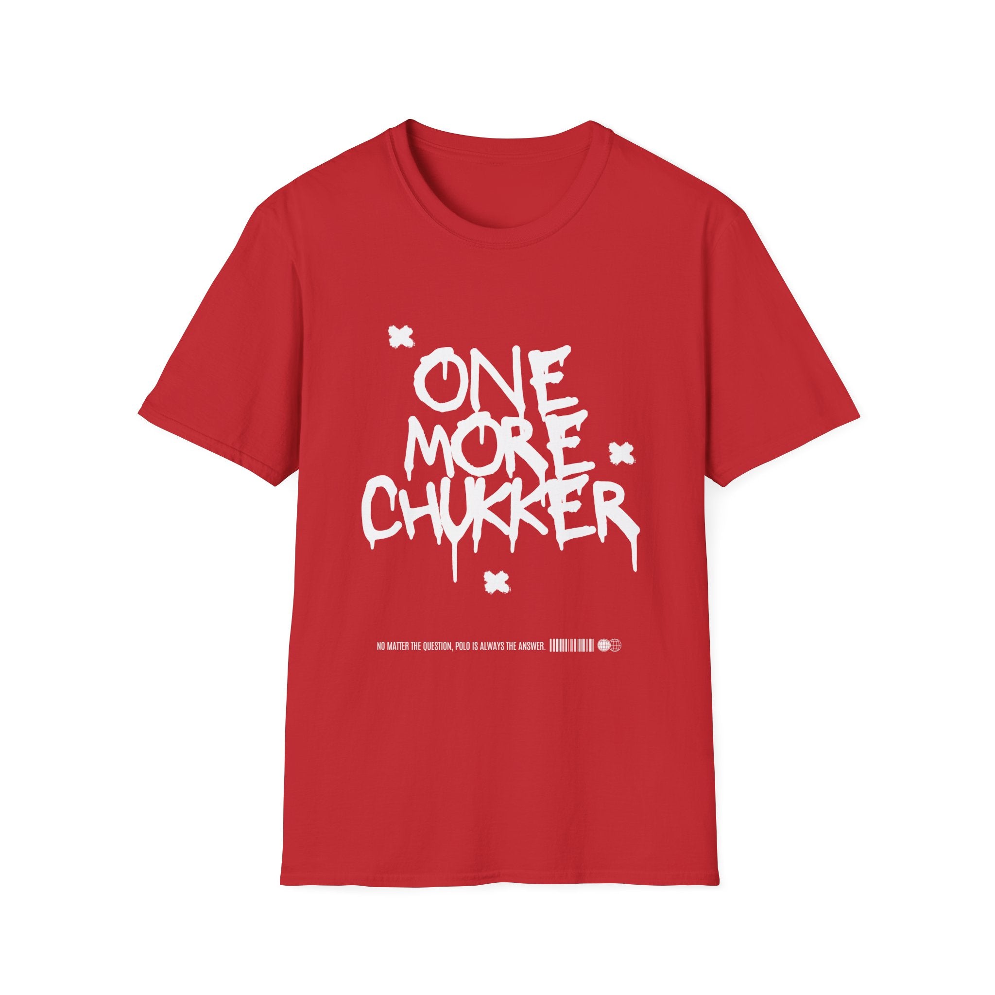 "One More Chukker" Polo Graphic Tee — Women