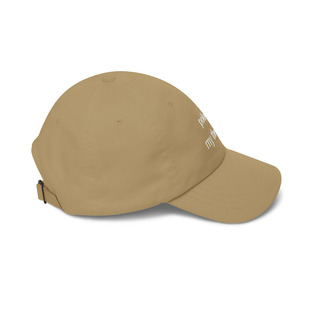 "Polo Is My Therapy" —  Embroidered Baseball Hat