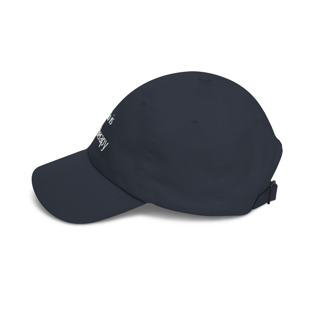 "Polo Is My Therapy" —  Embroidered Baseball Hat