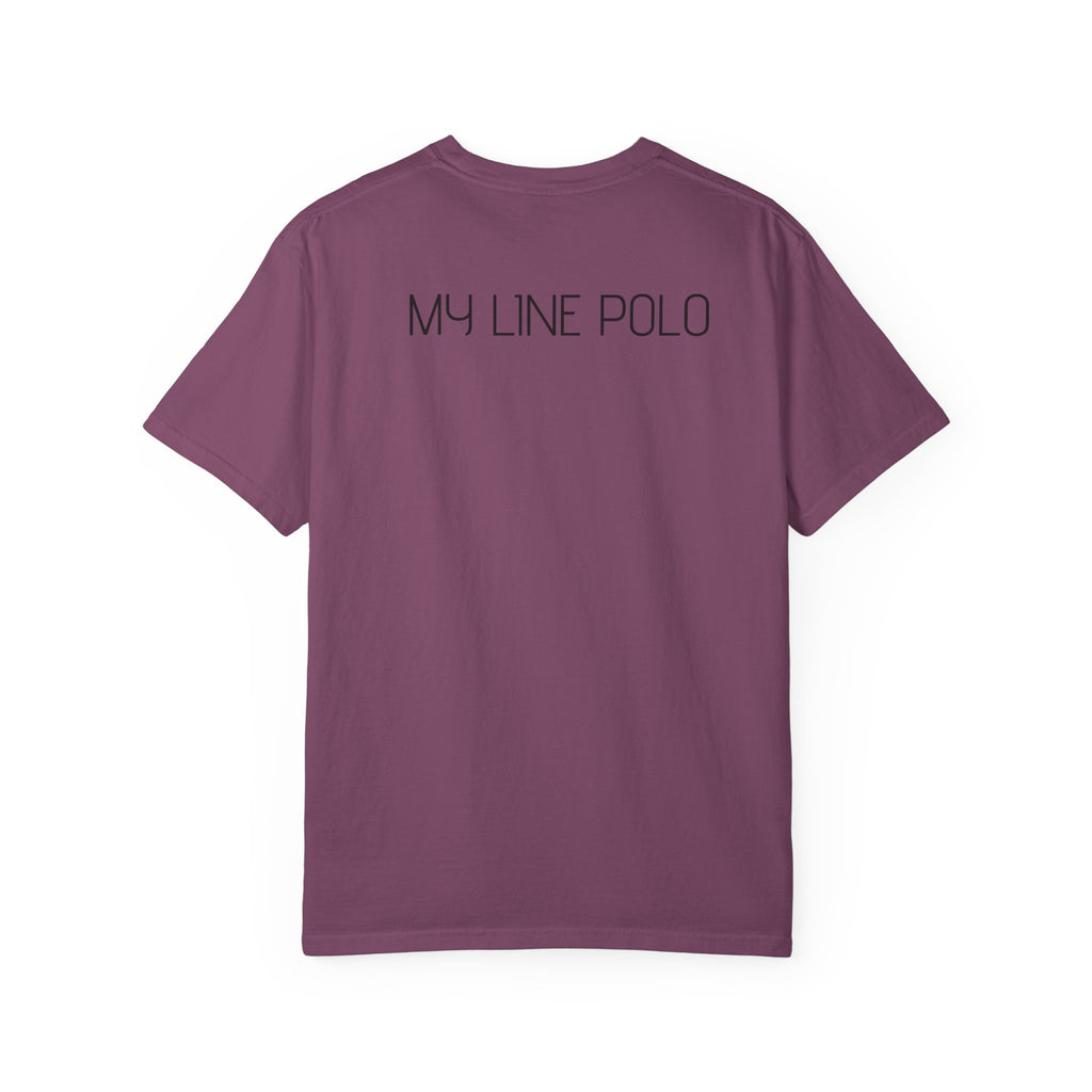 "Sorry. Can't. Polo. Bye." — Minimalist Funny Graphic Tee