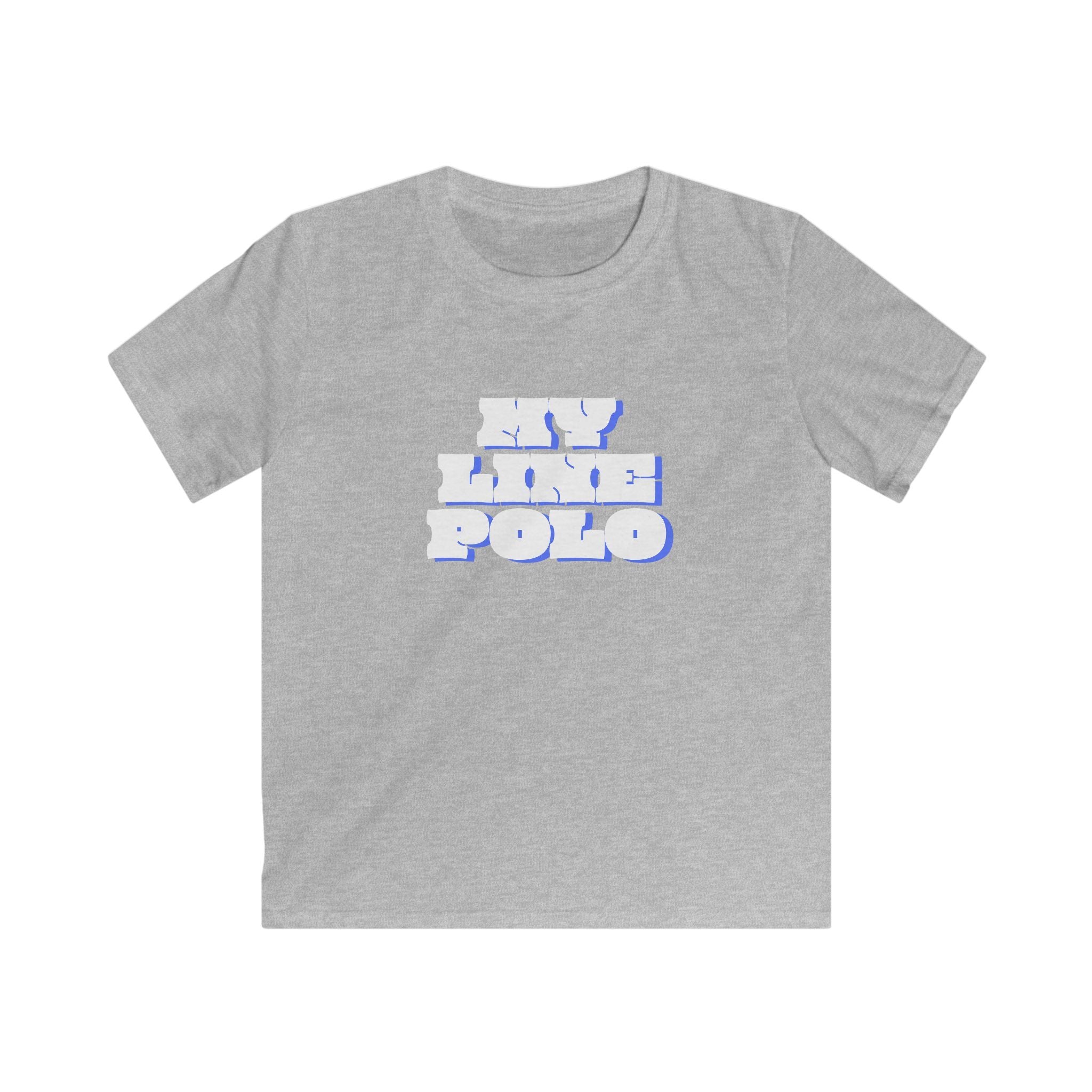 Crazy Polo Rabbit Graphic — Kids Tee