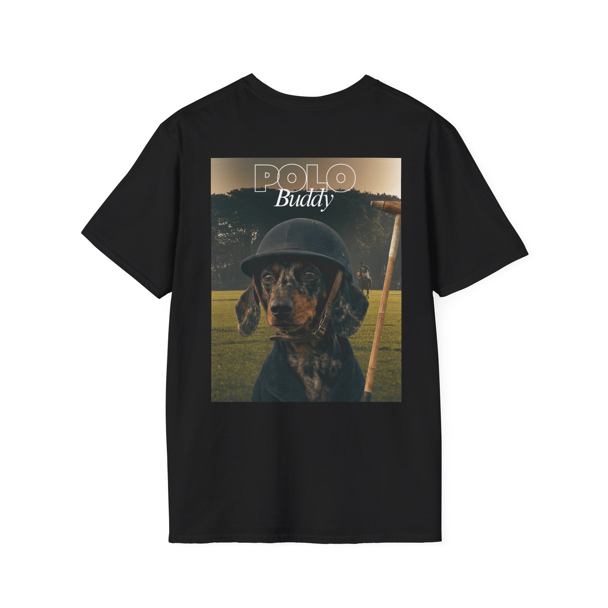 Polo Buddy Portrait — Men Tee