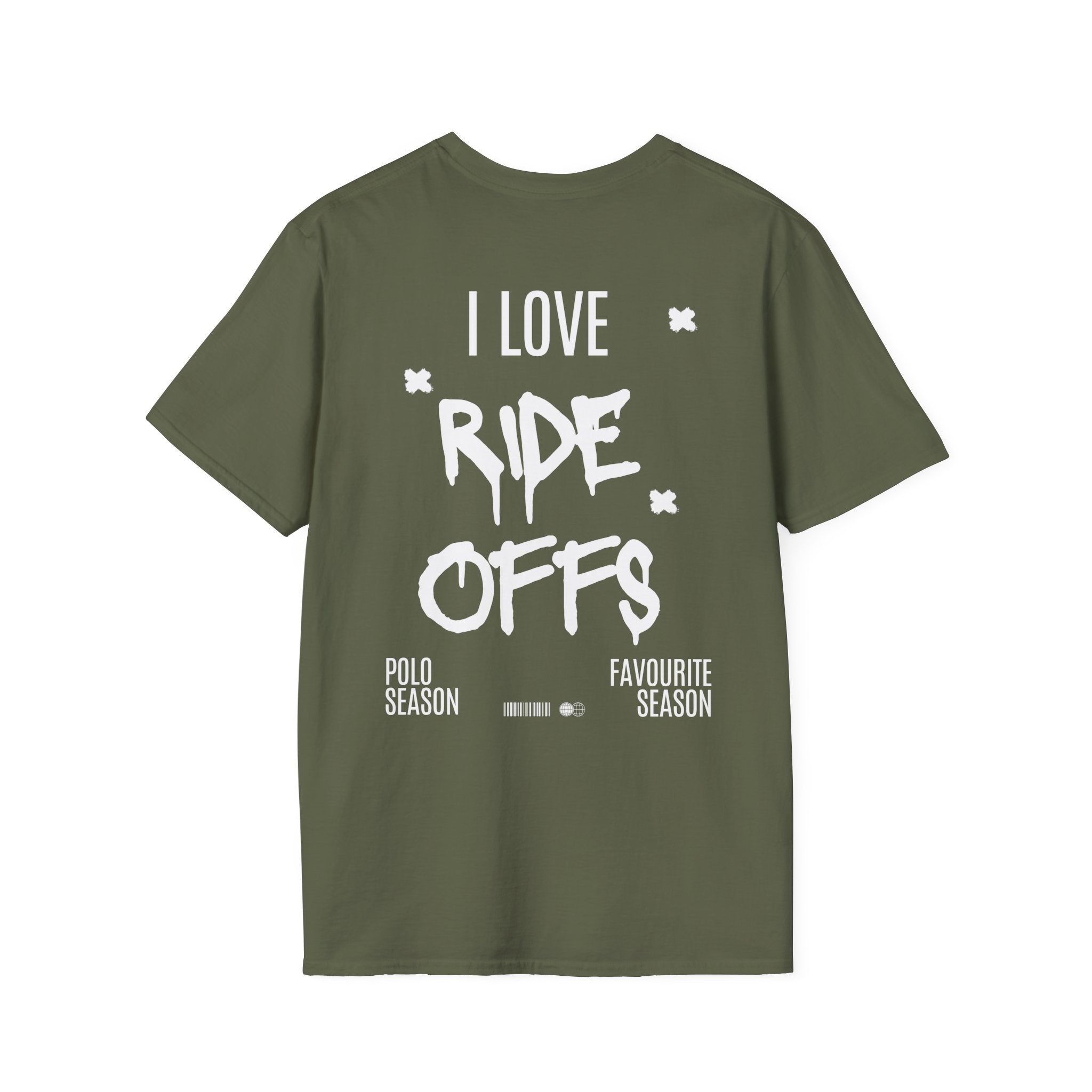 "I Love Ride Offs" — Casual Graffiti Tee