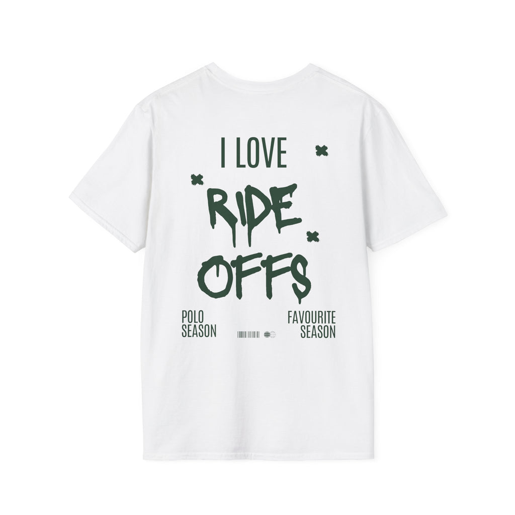 "I Love Ride Offs" — Casual Graffiti Tee