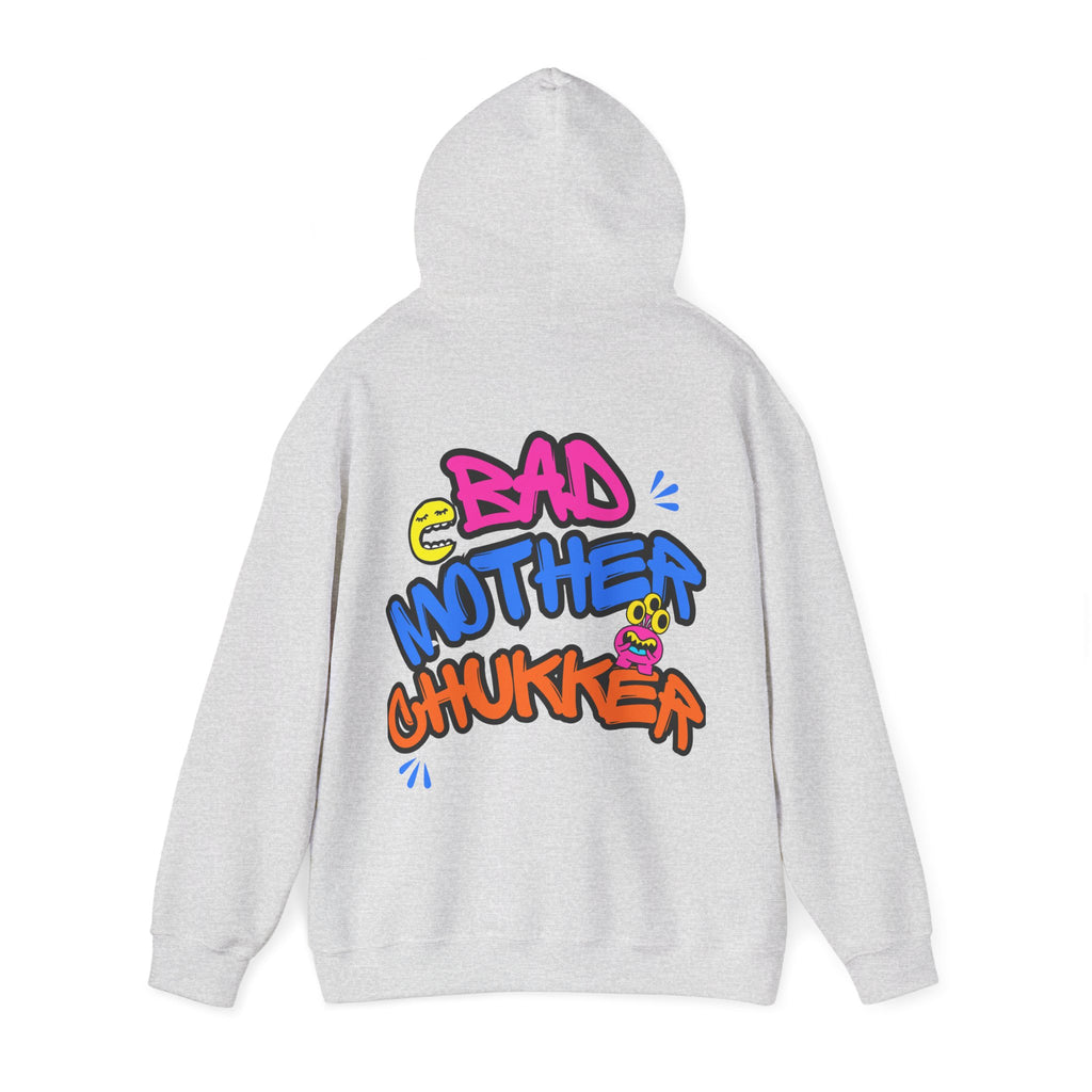"Bad Mother Chukker" Sweatshirt — Colorful Graffiti Hoodie