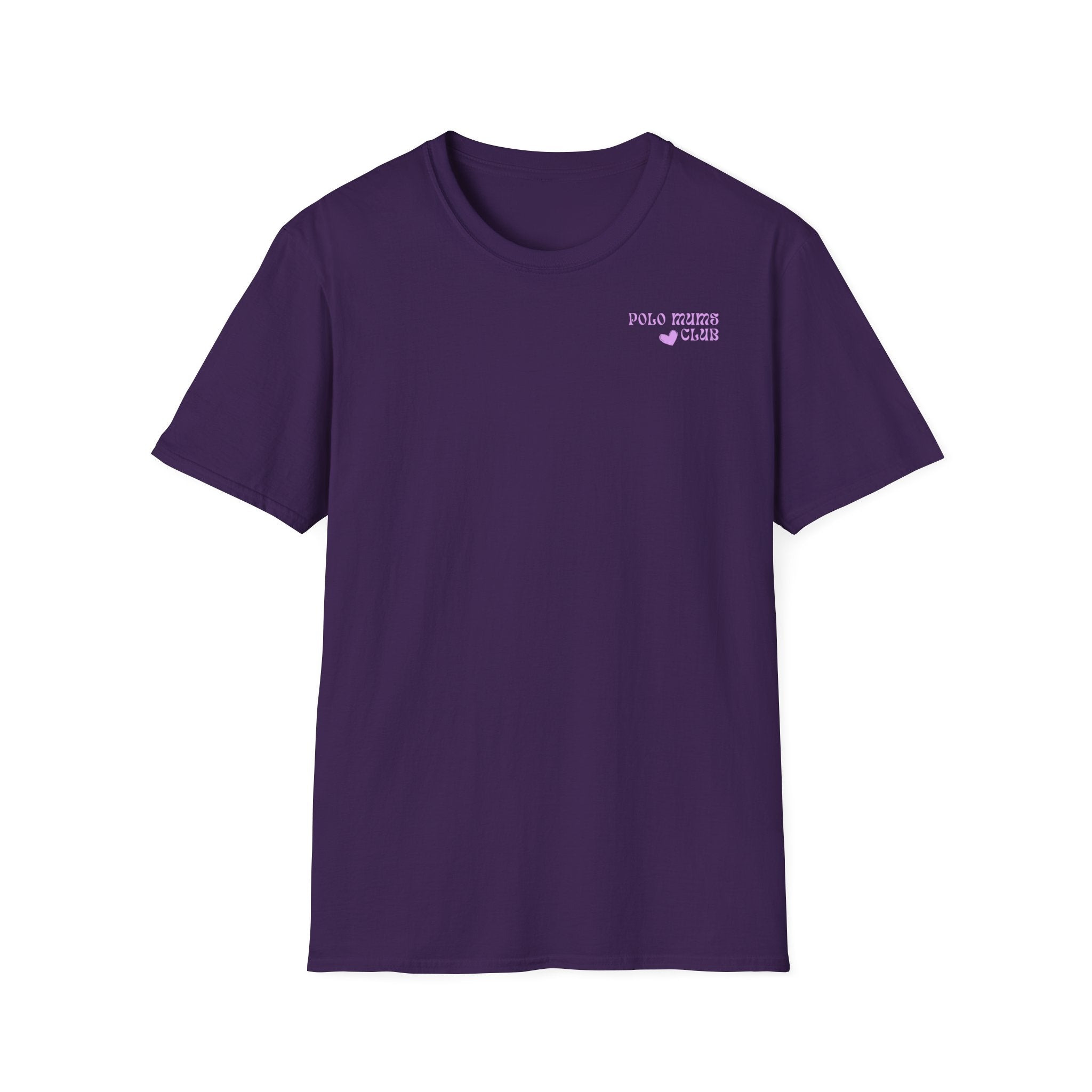 "Polo Mums Club" — Cute Pastel Logo Tee