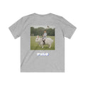 Crazy Polo Rabbit Graphic — Kids Tee