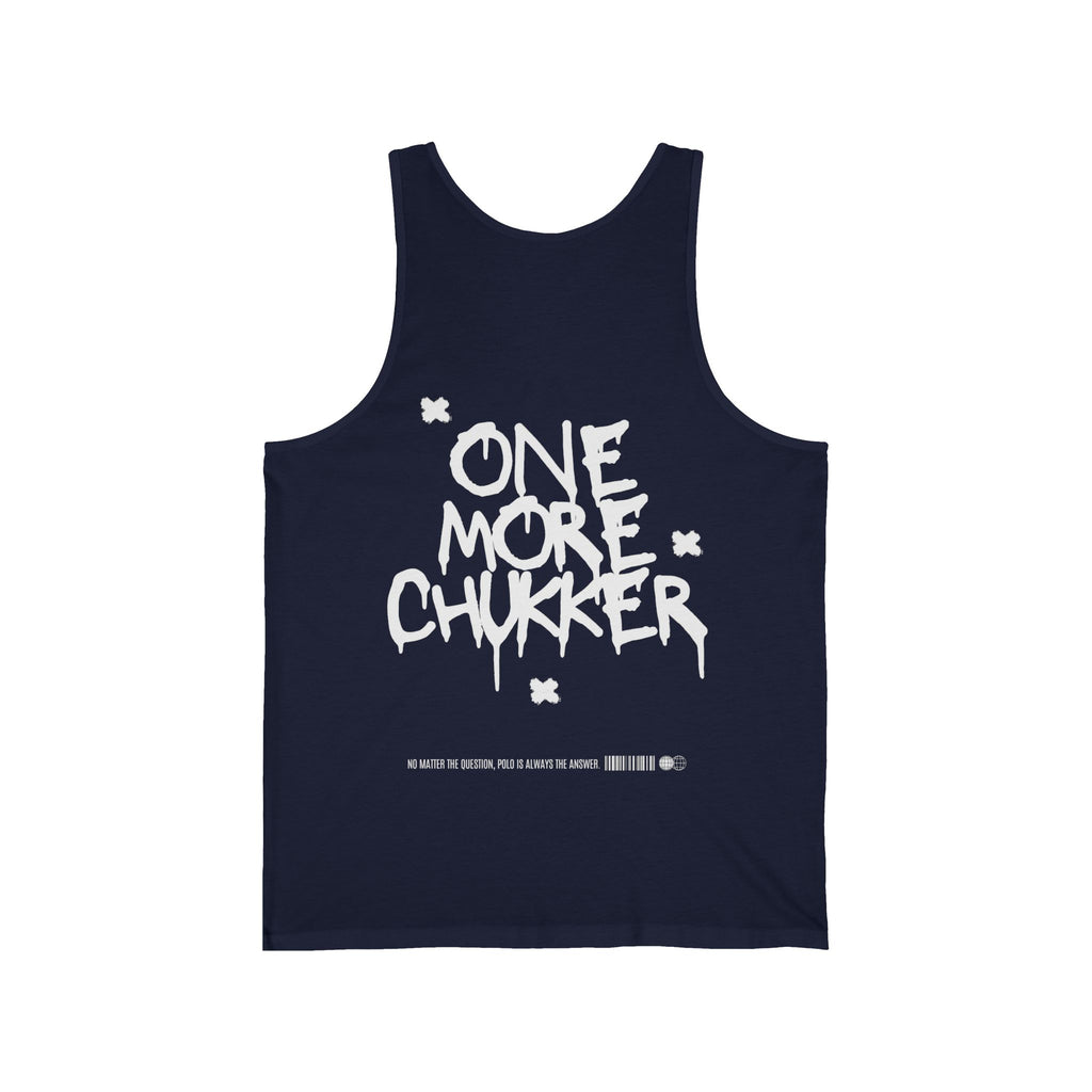 "One More Chukker" Top — Graphic Jersey Tank