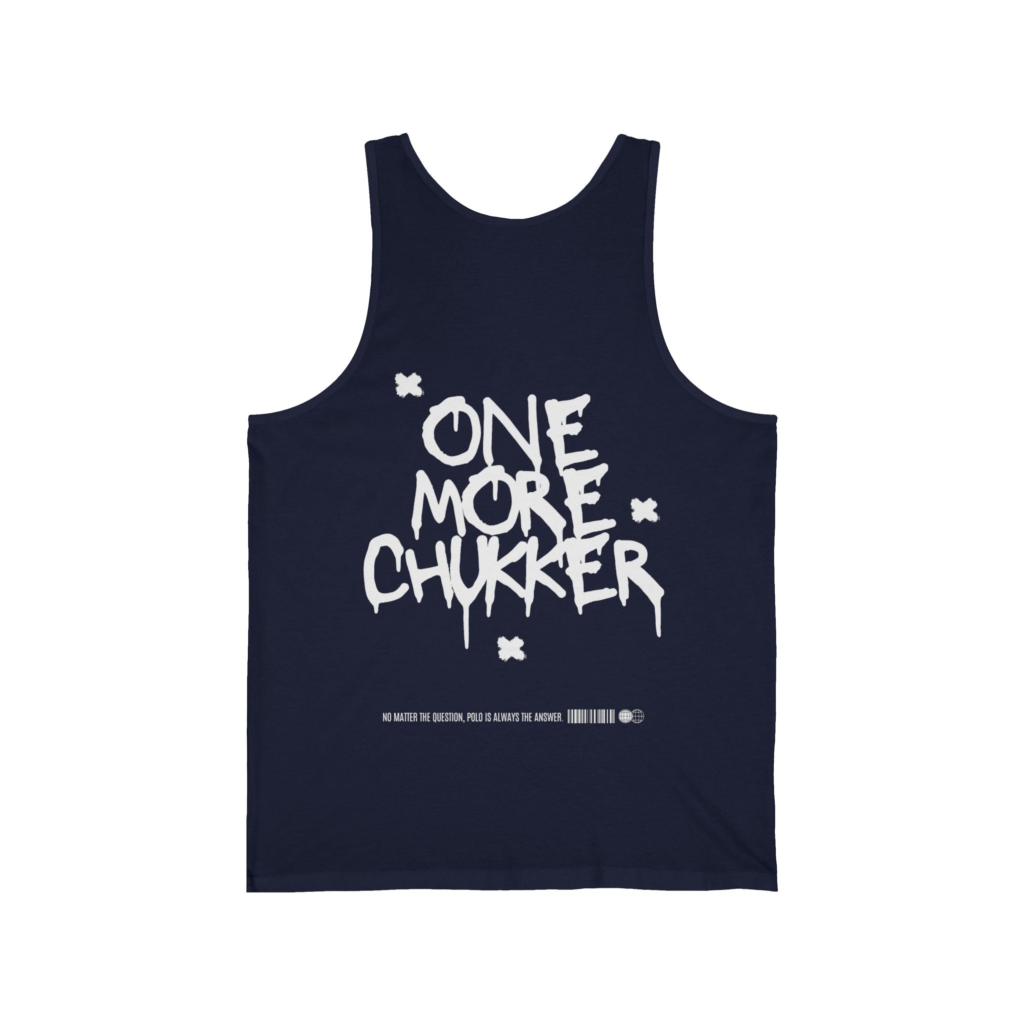 "One More Chukker" Top — Graphic Jersey Tank