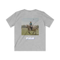Crazy Polo Cow Graphic — Kids Tee