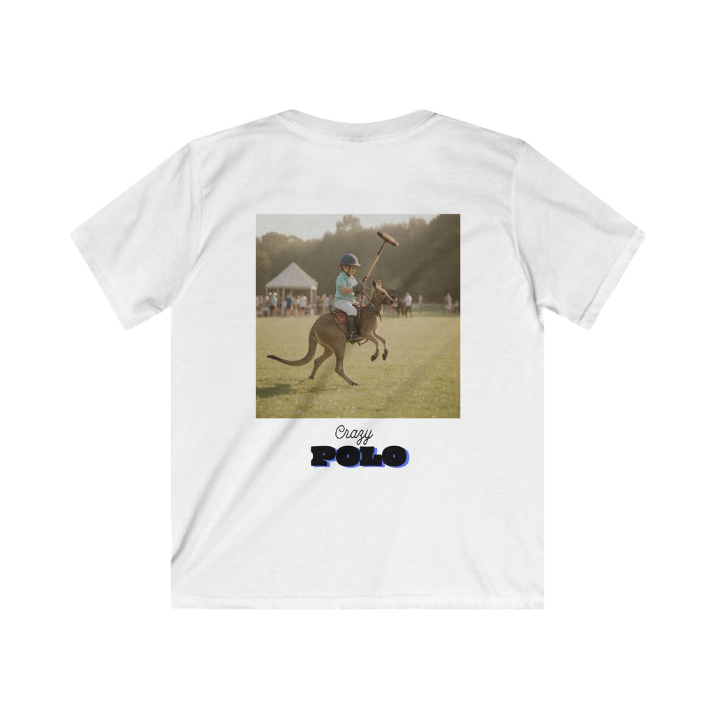 Crazy Polo Kangaroo Graphic — Kids Tee