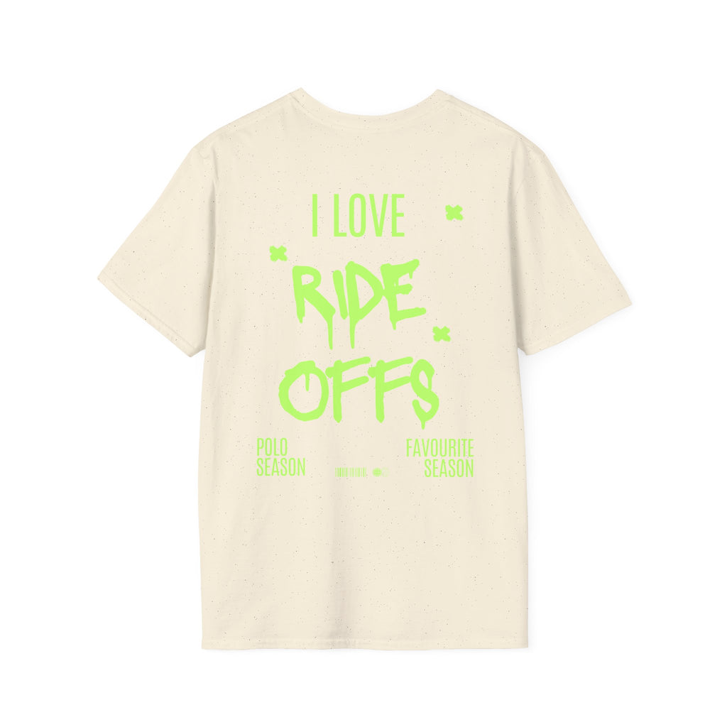 "I Love Ride Offs" — Casual Graffiti Tee