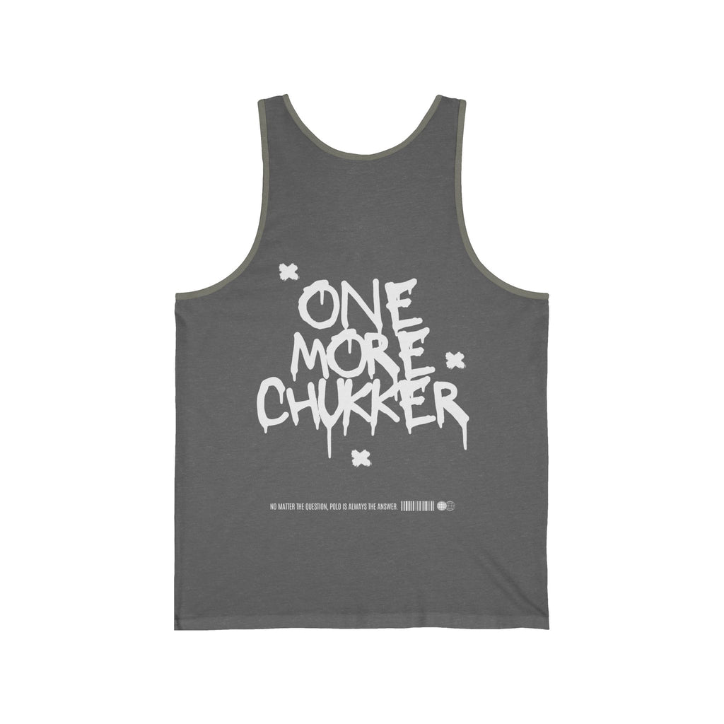 "One More Chukker" Top — Graphic Jersey Tank